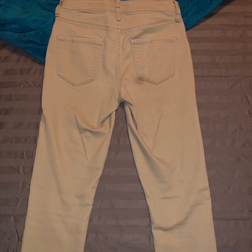 Tan jeans